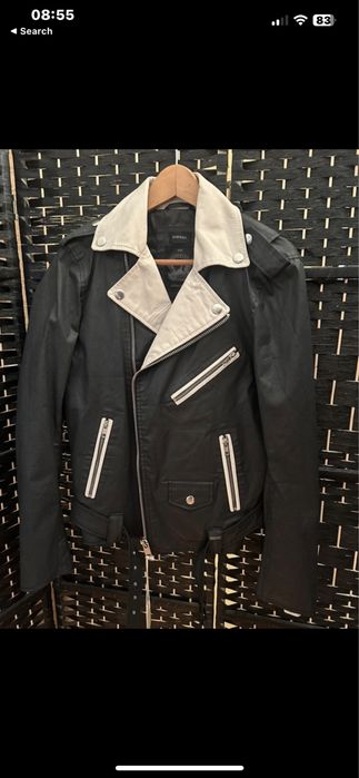 Geaca de piele Diesel marime S