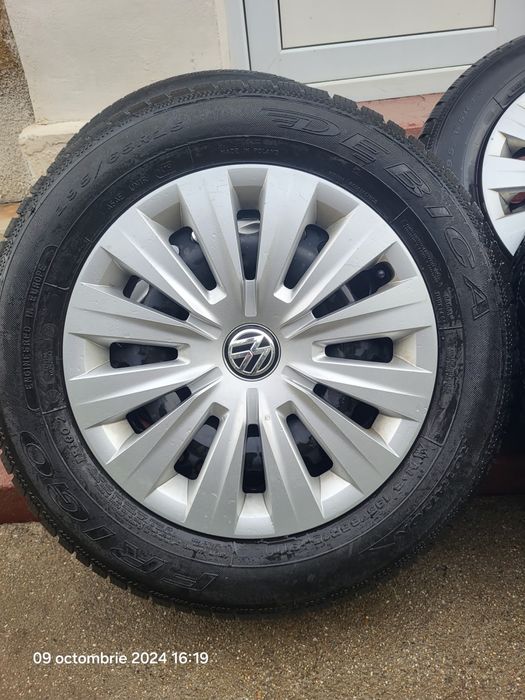 Roți VW r15 anvelope de iarnă