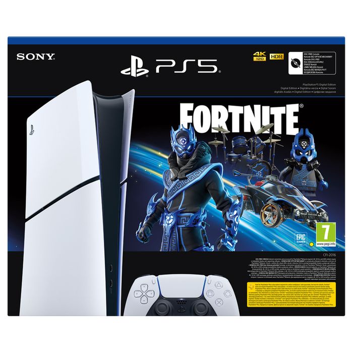 ПРОМО Конзола PLAYSTATION 5 (Slim) Digital Fortnite STARPS5