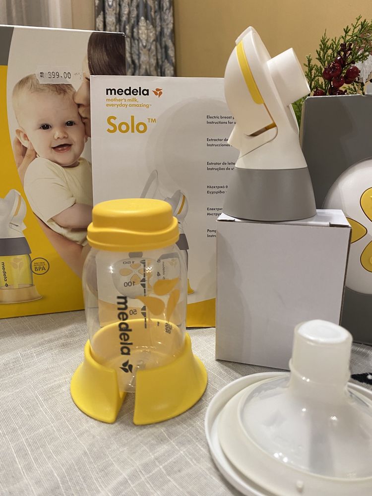 Нова двуфазна помпа Medela Solo