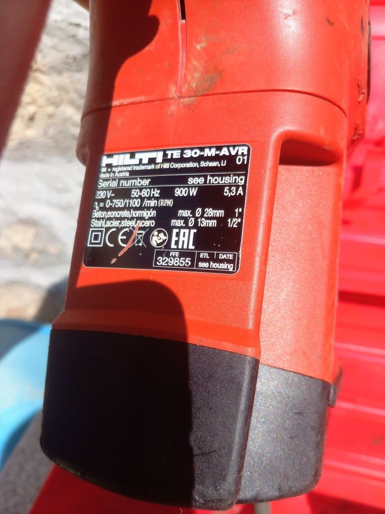 Hilti TE 30-M AVR Перфоратор на ток