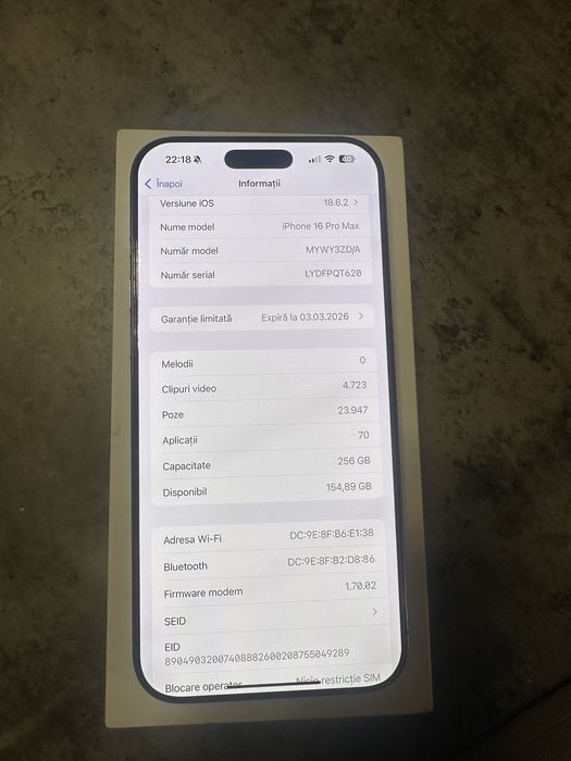 Iphone 16 pro max ca nou!!