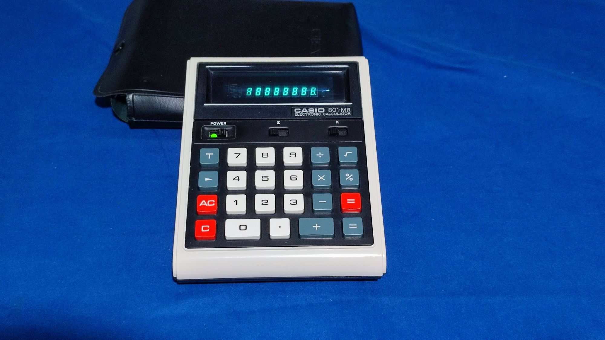 CASIO 801-MR Electronic  Calculator vintage