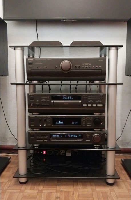 Technics Hi-Fi музыкальный комплекс усилитель CD эквалайзер FM тюнер