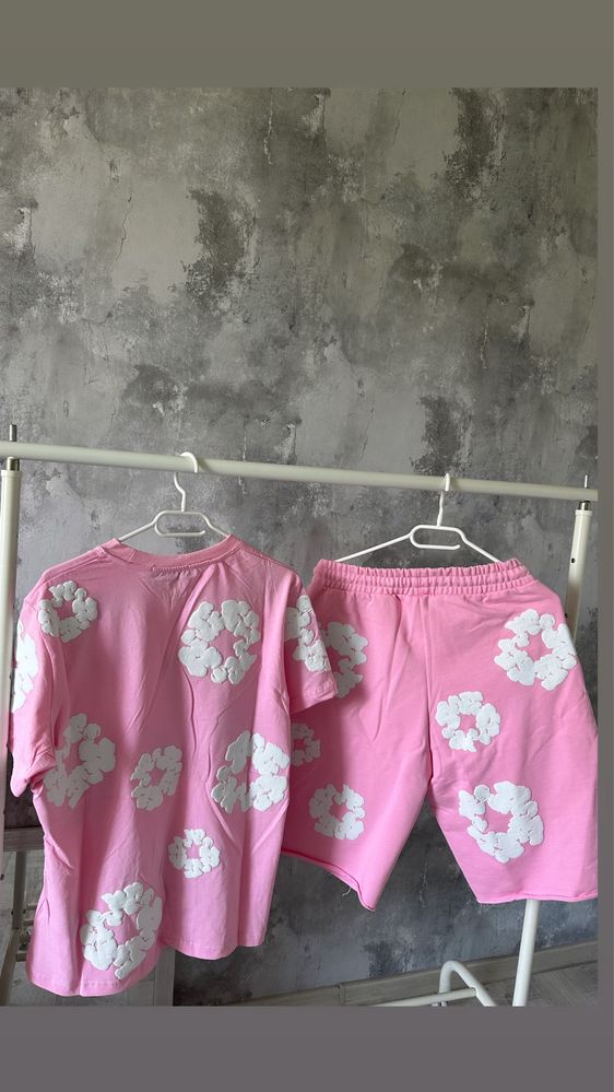 Compleu Denim Tears pink Sp5der syna trapstar amiri
