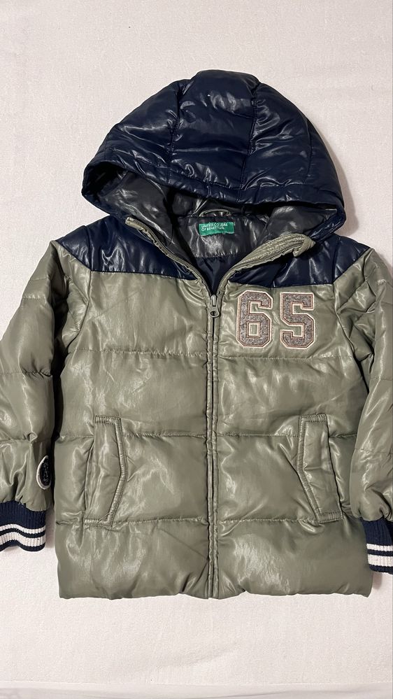 116 см, яке с пух Benetton