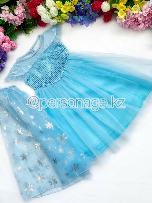 Платье Эльзы новогоднее