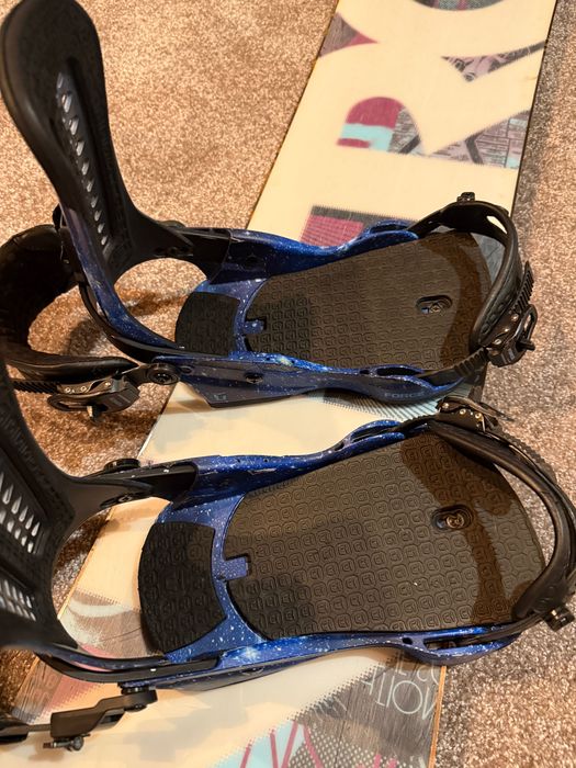 Snowboard Nitro + legături Union Force