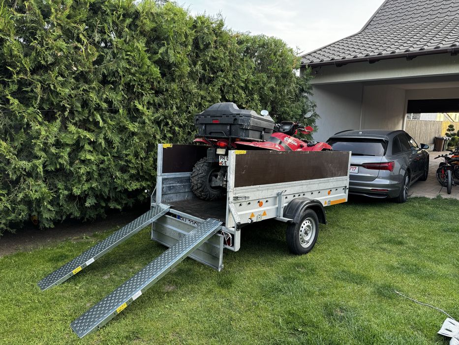 Remorca PONGRATZ TPA U/LPA 250/12 U ,250x125cm interior