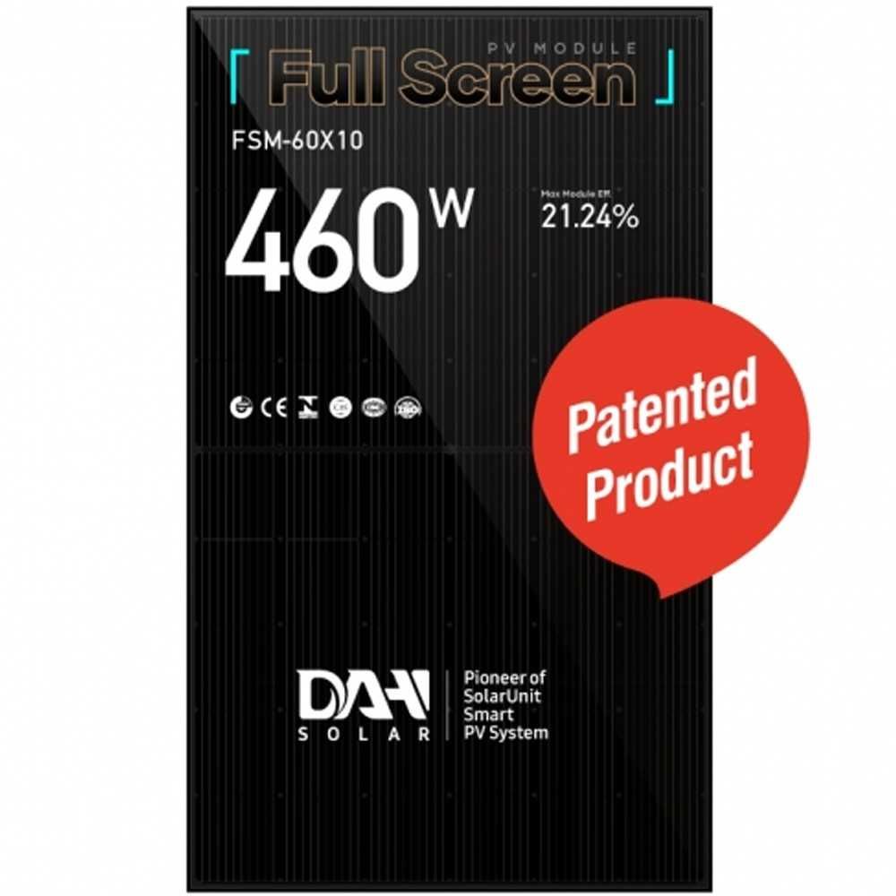 Panouri Solare Fotovoltaice DAH Solar DHT-M60X10-FS-460W Full Screen