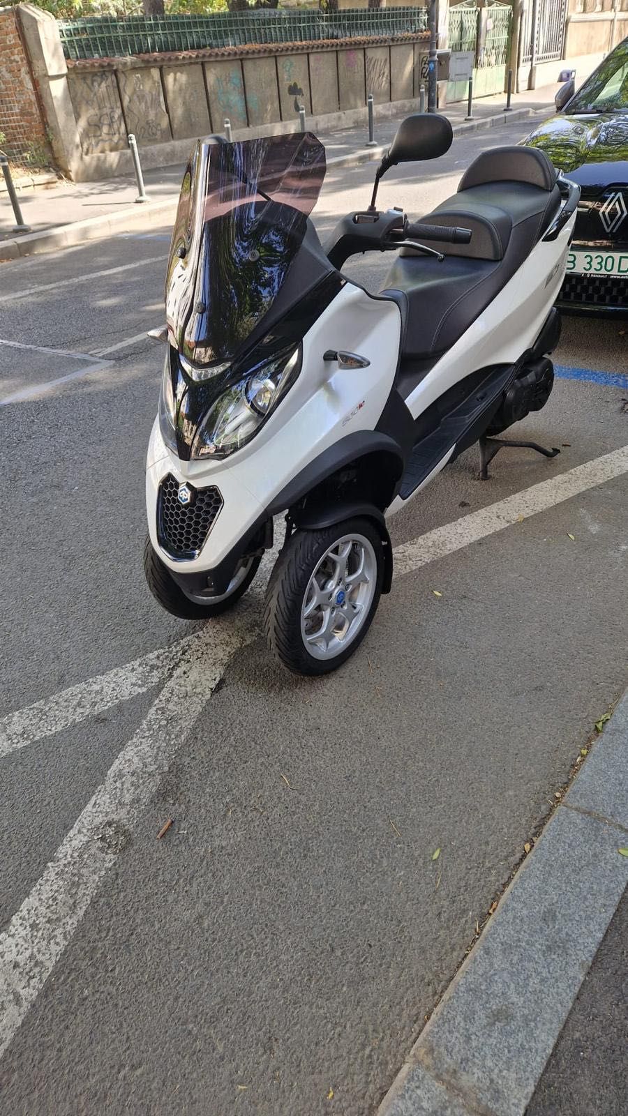 Piaggio MP3 500, Categorie permis B