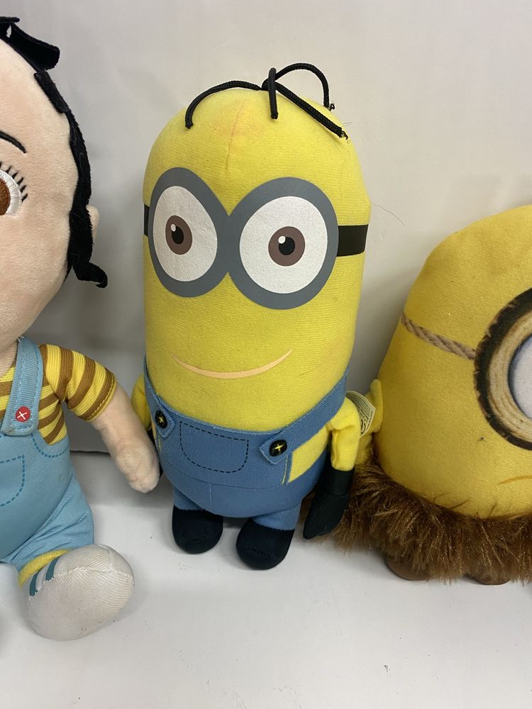 DESPICABLE ME lot 4 jucării din pluș originale DISNEY 20-30 cm