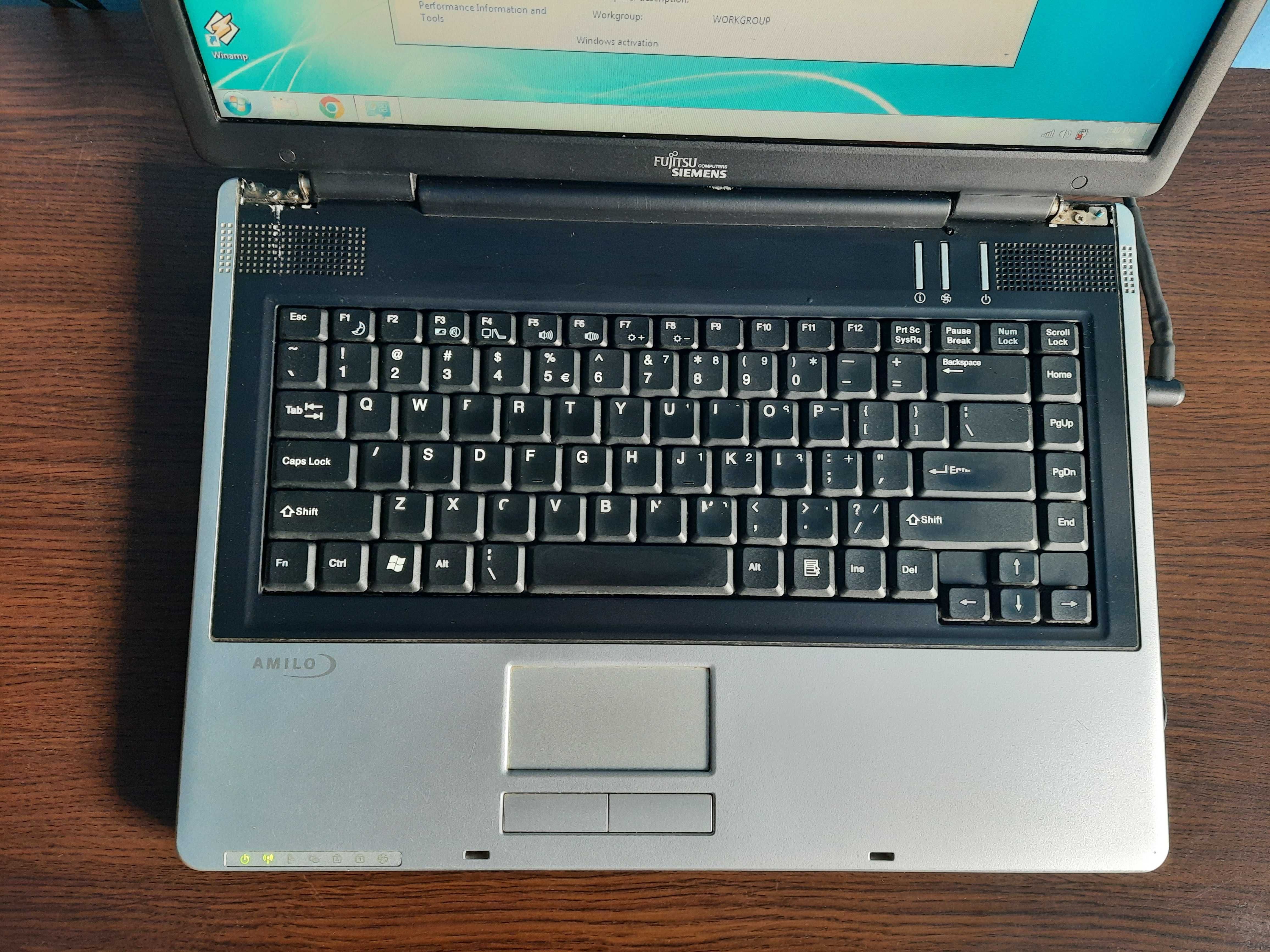 Laptop Fujitsu Amilo dual core