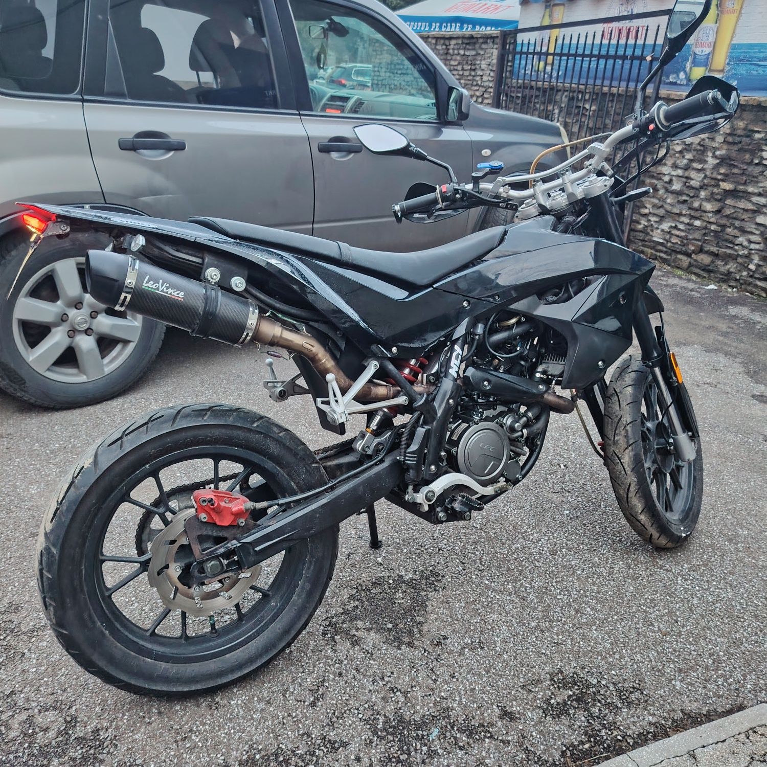Supermoto KSR 125 înmatriculat pe România