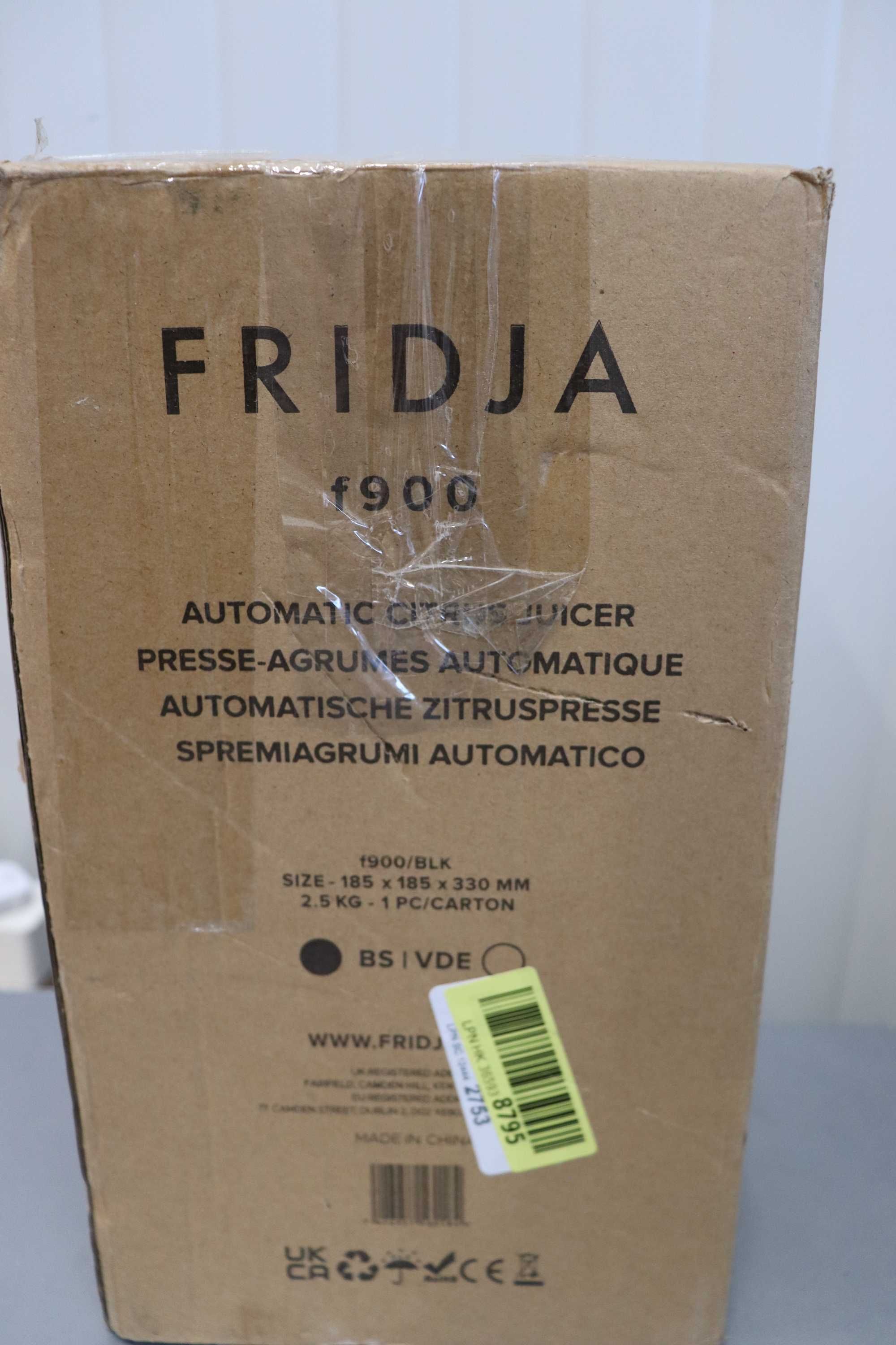 Fridja f900 Автоматична сокоизстисквачка за цитруси