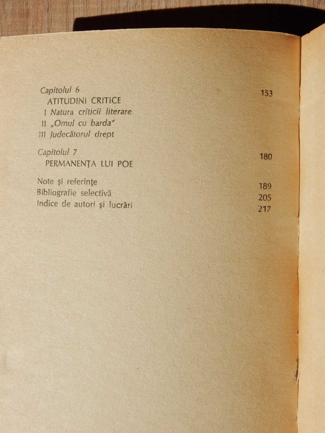 Edgar Allan Poe Vincent Buranelli Ed Literatura Universala 1966