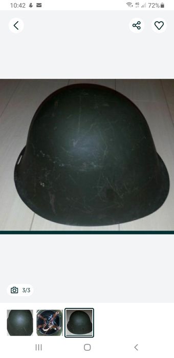 Casca militara romaneasca Mapn Model 1973.(stoc de razboi) 
.