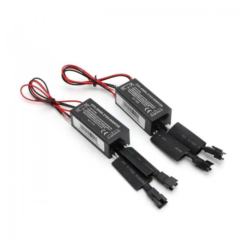 Kit Angel Eyes CCFL Galben OEM pentru BMW E46 CU LUPA SAU FARA LUPA