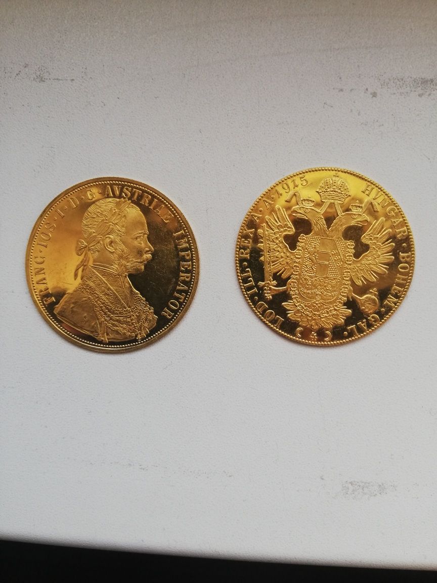 Moneda aur 4 Ducați Franz Iosif