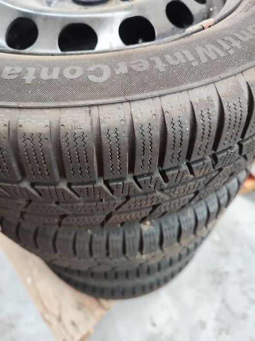 Roti complete VW Audi SEAT cauciucuri iarna noi  215/60 16 Continental