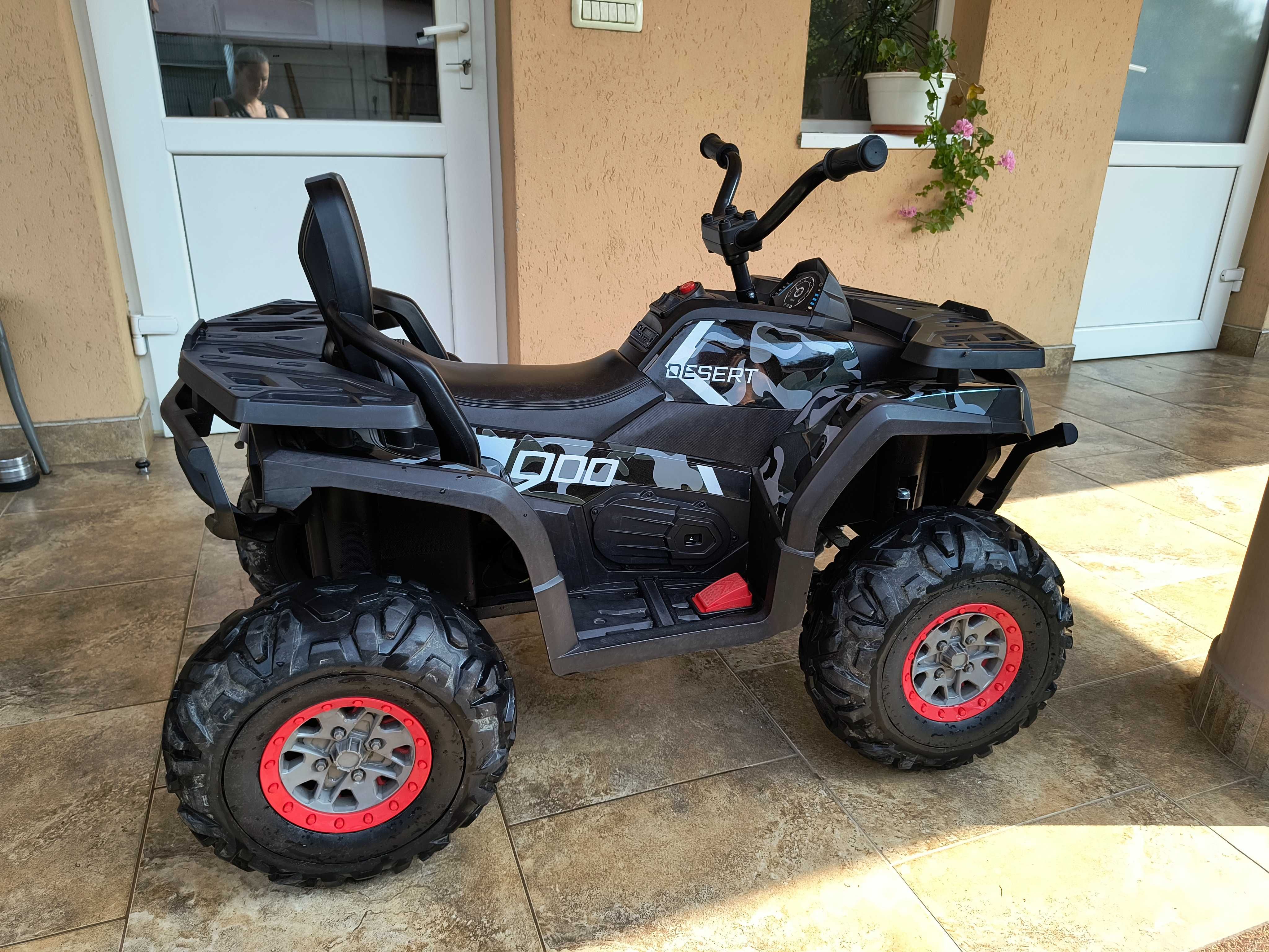 ATW electric pentru copii, 2 baterii de 12V, roti din cauciuc EVA