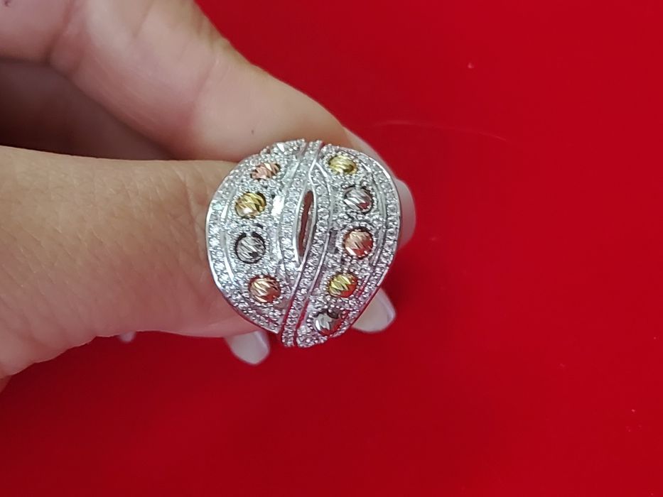 Ag13, inel argint 925, nou/marcat, antistres