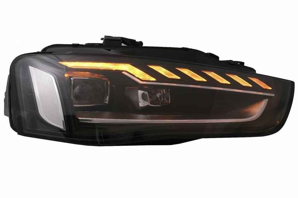 Faruri Full LED Audi A4 B8.5 Facelift(12-15)Semnal Dinamic A4 B9.5Look