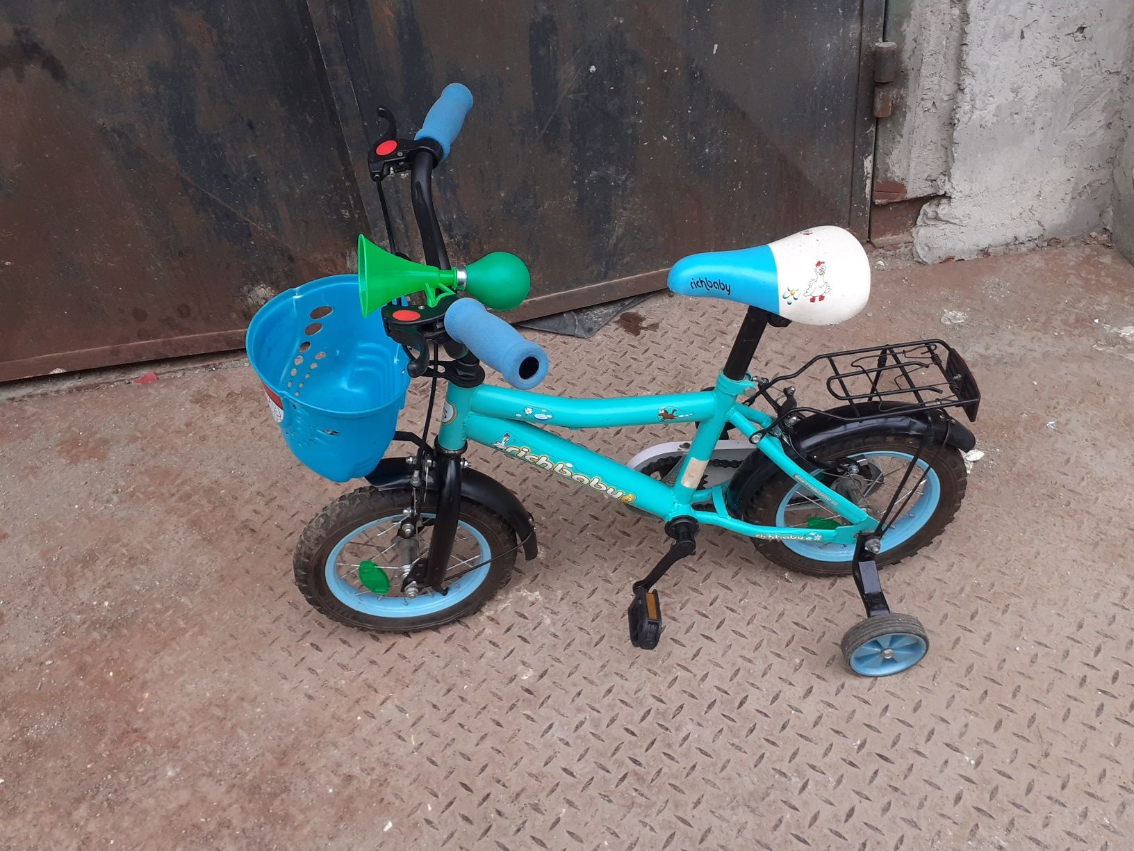 Bicicleta Copii cu Roti 12" Varsta 3-6 Ani