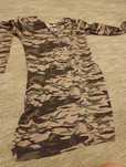 Rochie în stil army