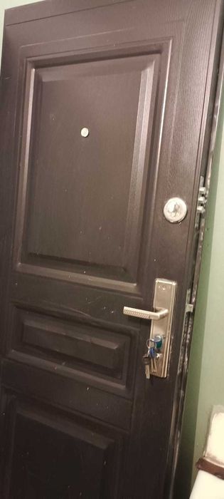 Железная дверь с коробкой