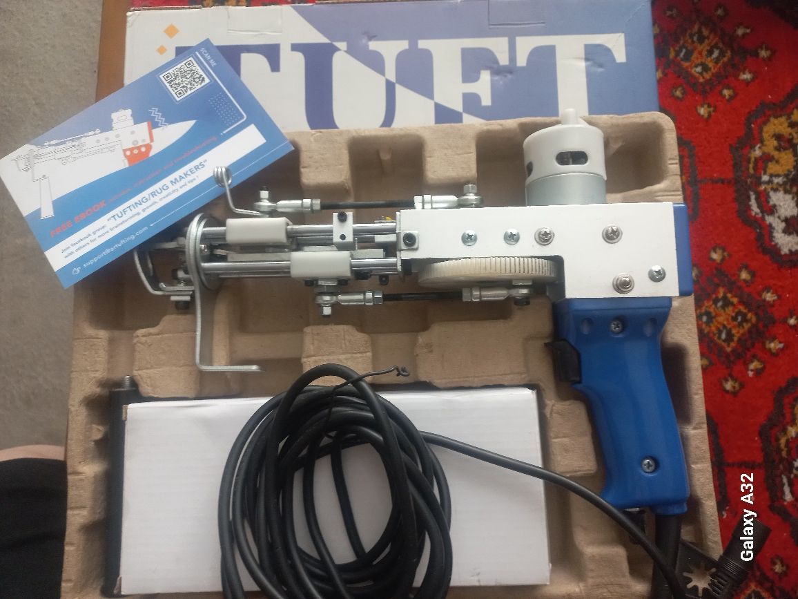 Tafting gun для вышивки ковров