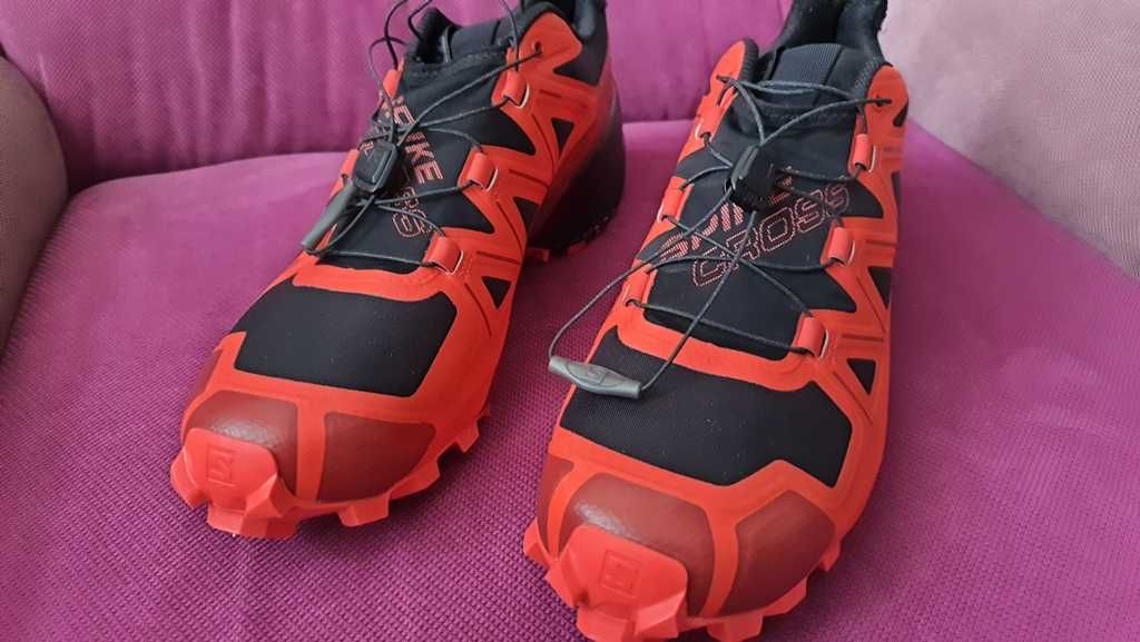 Pantofi alergare SALOMON Spikecross 5 goretex gtx marimea 42 2/3