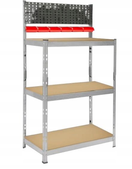 Работна маса , стелаж , стена за инструменти ,  рафтове , работен плот