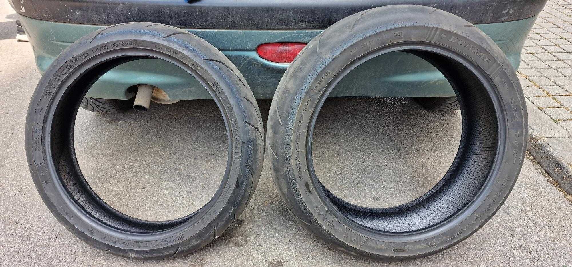 Мото гуми 120/70/17 + 190/55/17 Dunlop SportSmart TT DOT21