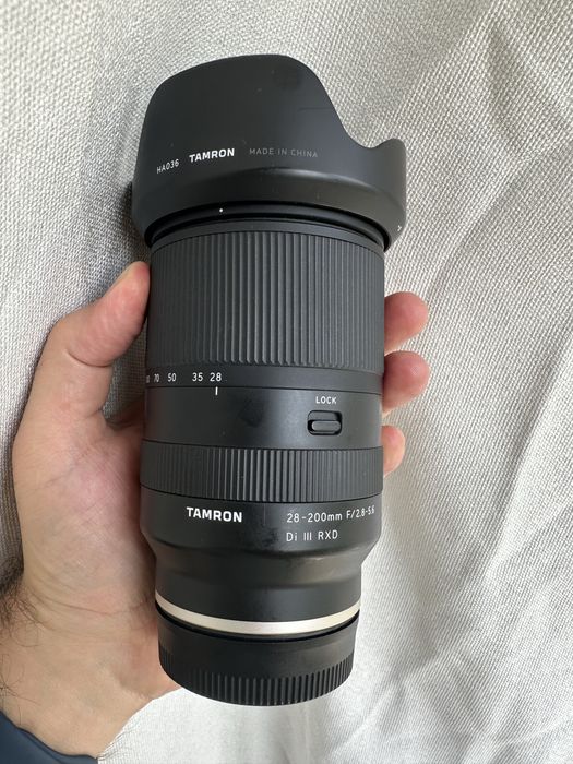 Объектив Tamron 28-200mm F/2.8-5.6 Di III RDX для Sony
