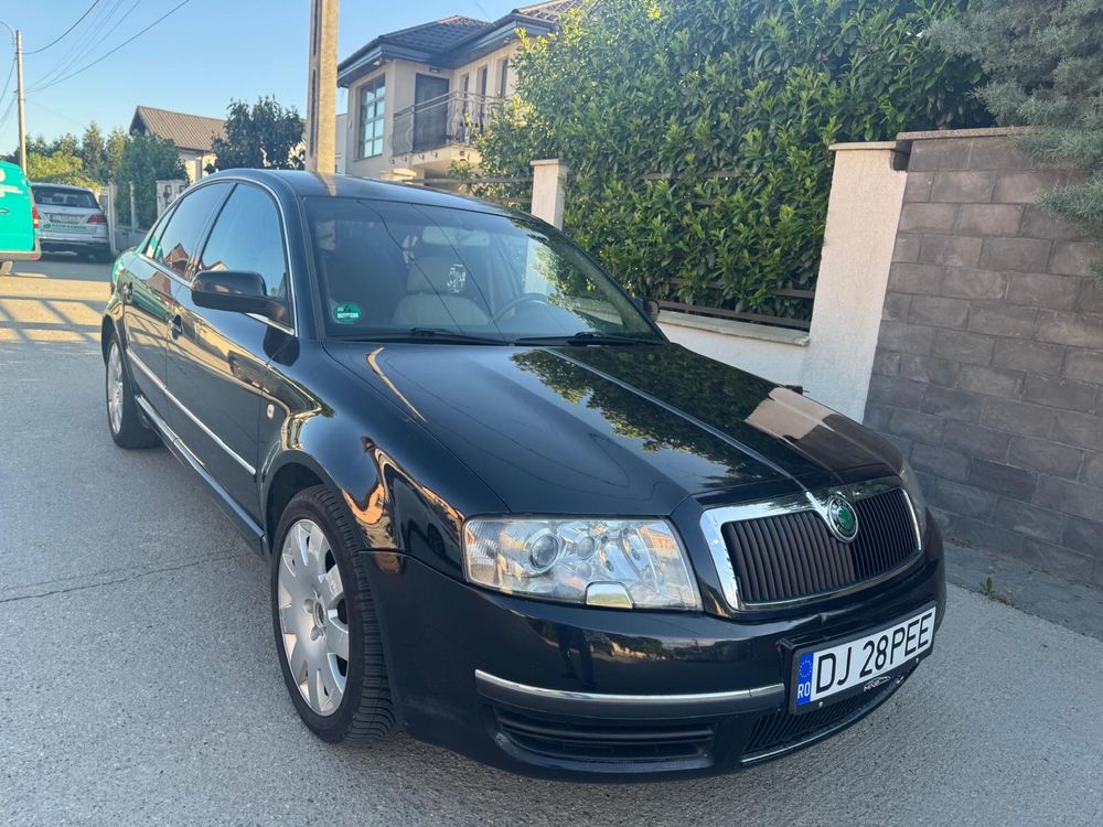 Vand Skoda Superb-1.9TDI-Interior piele-Automata