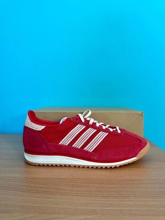 Adidas - adidasi noi, cu eticheta, la cutie, 38 din piele plus textil