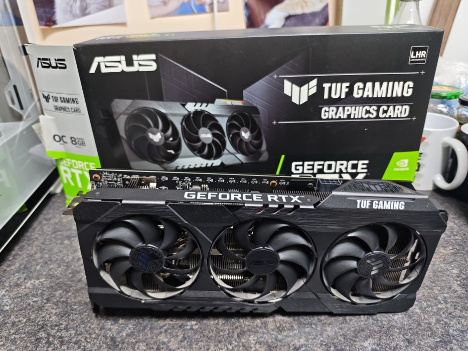 Видеокарта Rtx 3060 ti TUF gaming