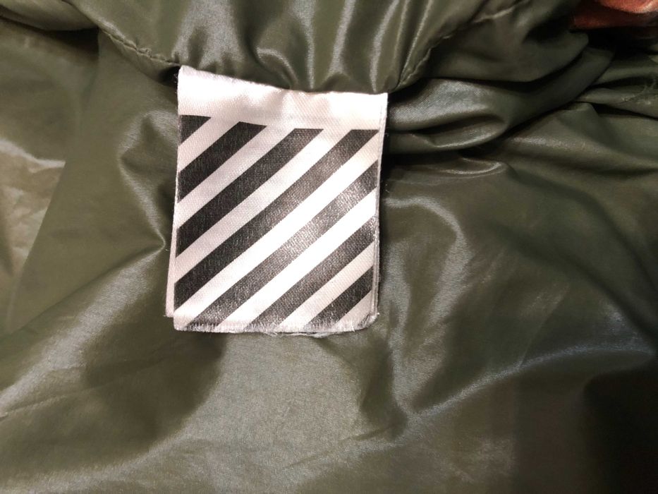 Off-White Camouflage зимнo яке M