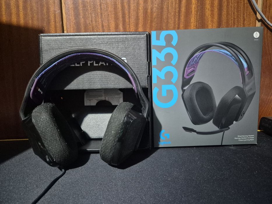 Logitech G335 - Геймърски слушалки в гаранция