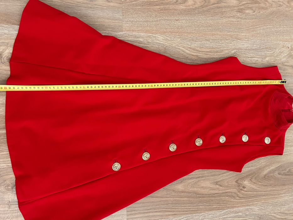 Дамска червена рокля