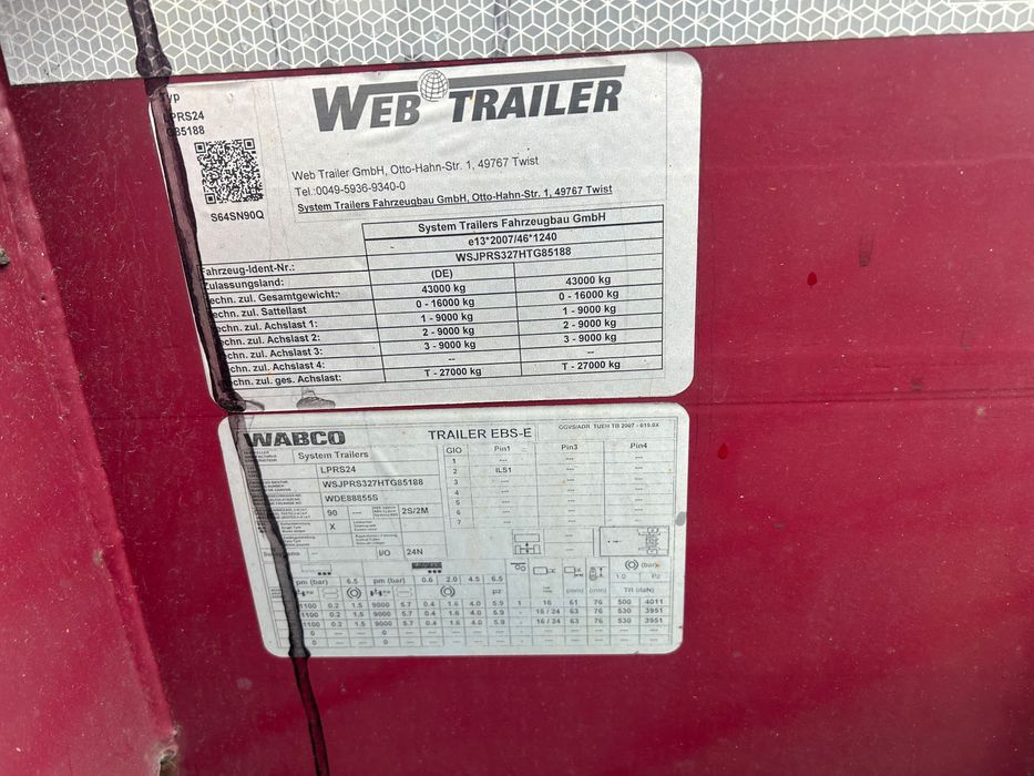 WEB-Trailer Container Chassis 2018