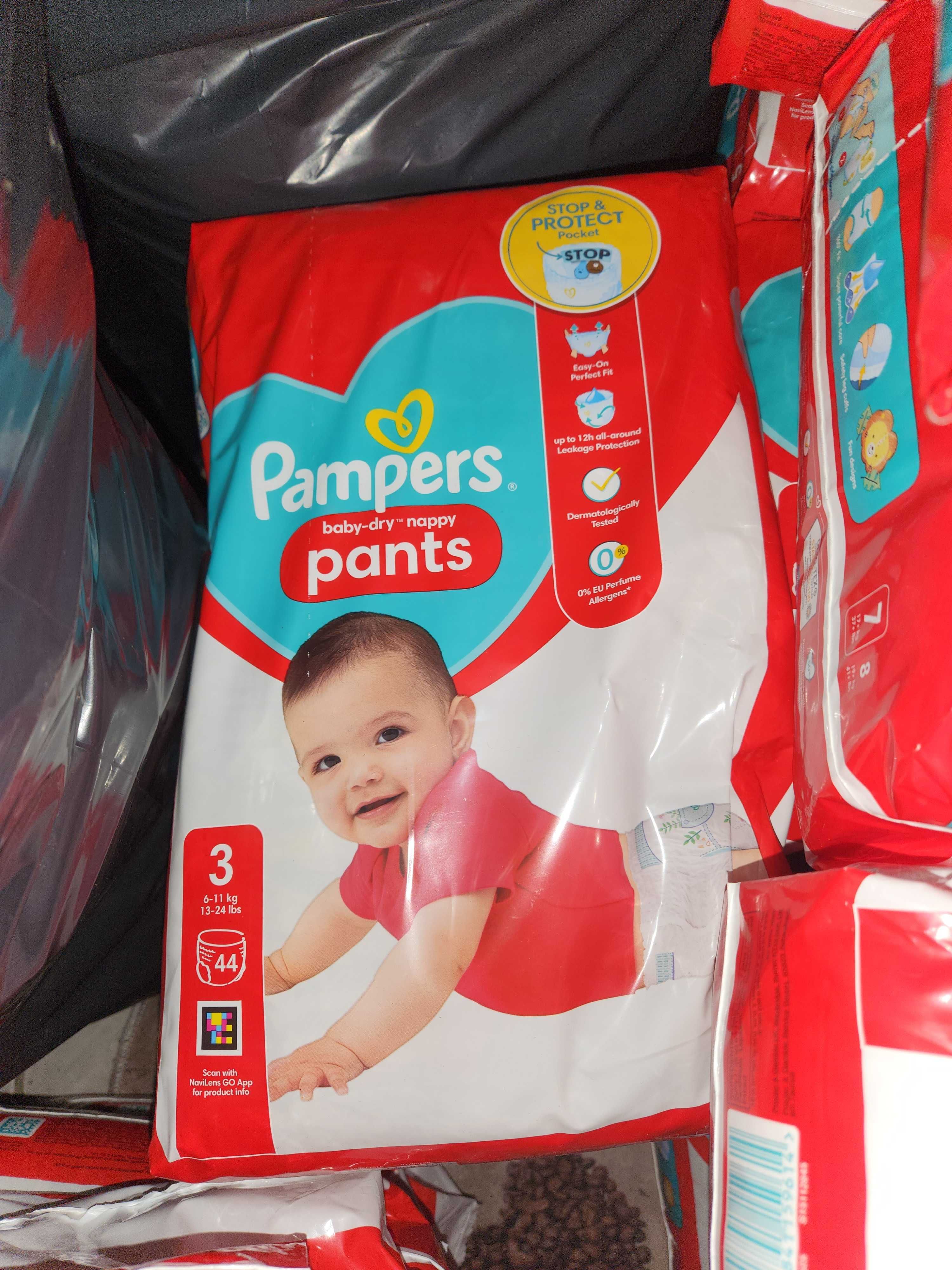 Памперси Pampers-различни размери