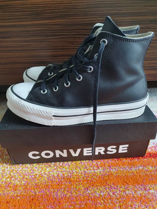 Vand adidasi Converse, piele,  mar. 37,5