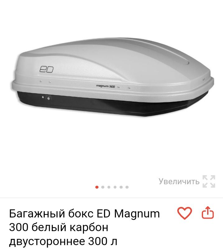 Автобокс ED Magnym. 300литров