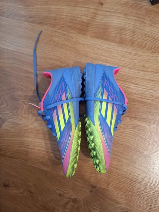 Ghete fotbal adidas F50 league copii