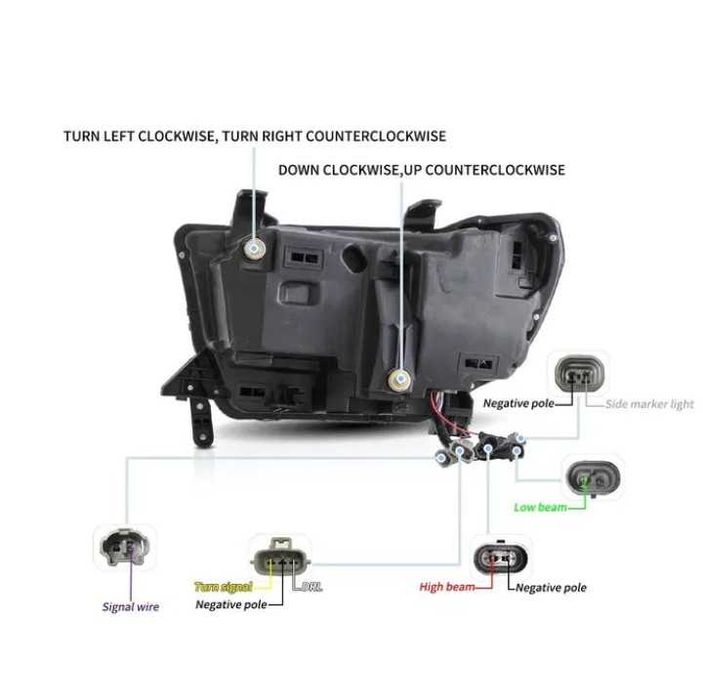 LED тунинг фарове за Toyota Sequoia (2008-2020) Tundra (2007-2013)