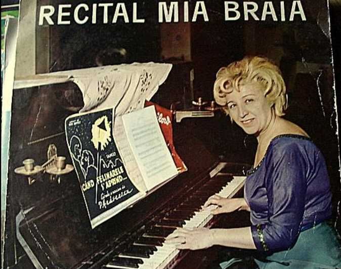 Discuri de vinil: "Recital Mia Braia", Rapsodiile Romane,