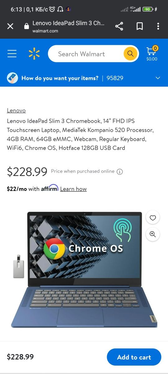 Lenovo IdeaPad Slim 3 Chromebook, 14" FHD IPS