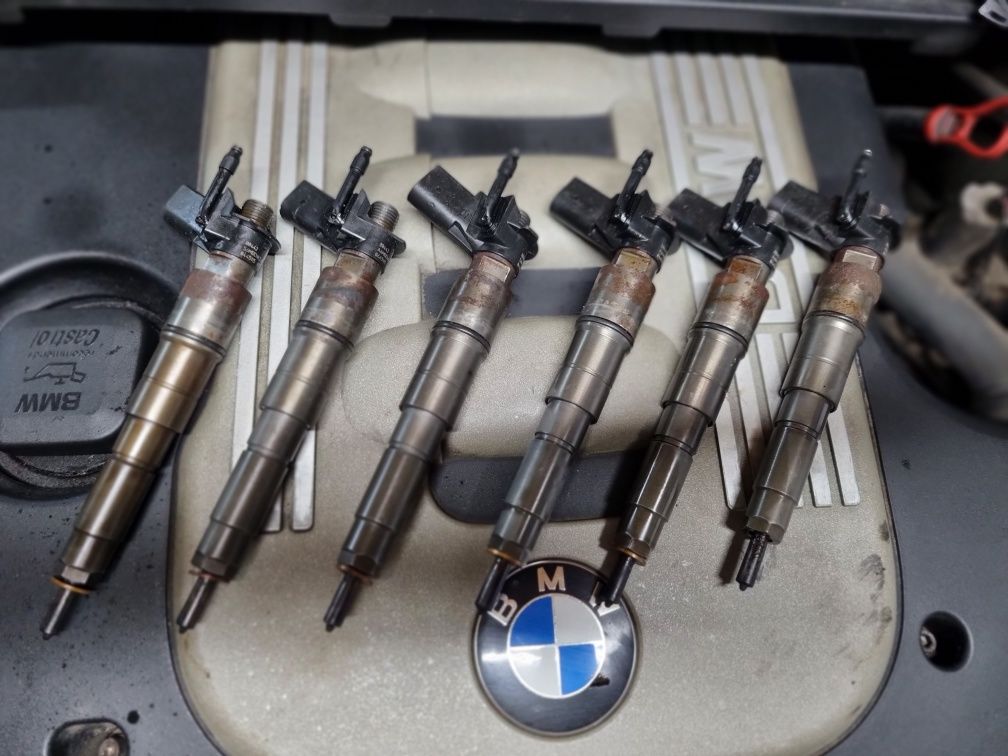 Injectoare BMW M57n2 E60 E90 E65 X5 kit injectie